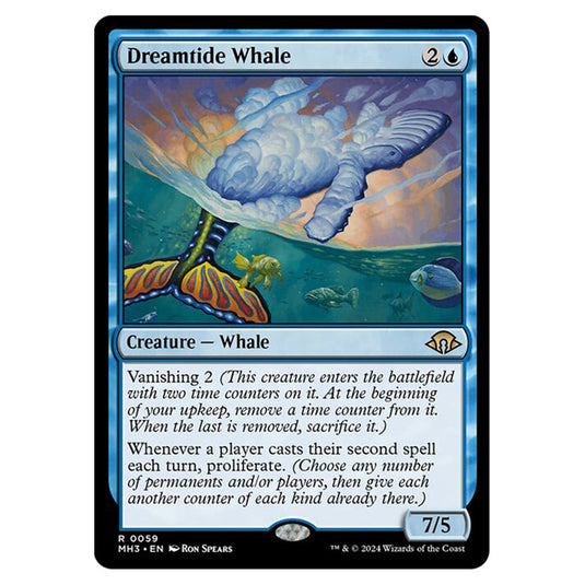 Magic The Gathering - Modern Horizons 3 - Dreamtide Whale - 0059