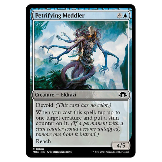 Magic The Gathering - Modern Horizons 3 - Petrifying Meddler - 0066