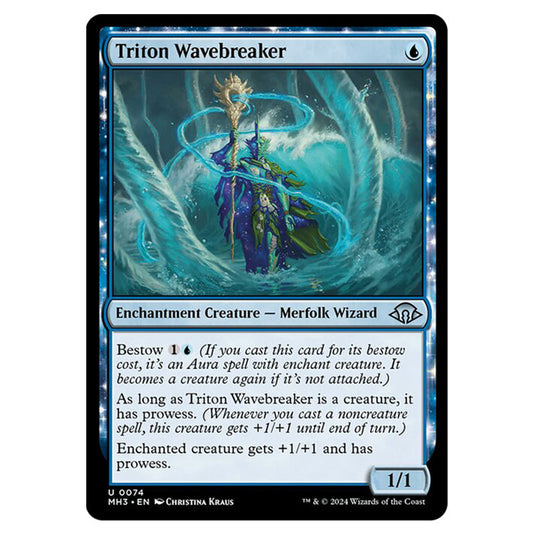 Magic The Gathering - Modern Horizons 3 - Triton Wavebreaker - 0074