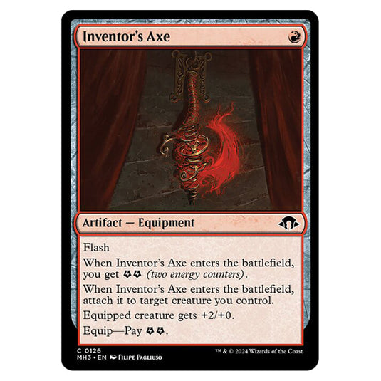 Magic The Gathering - Modern Horizons 3 - Inventor's Axe - 0126