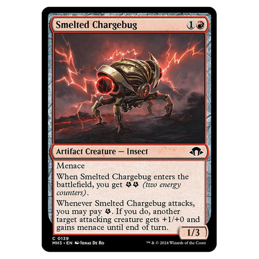 Magic The Gathering - Modern Horizons 3 - Smelted Chargebug - 0139
