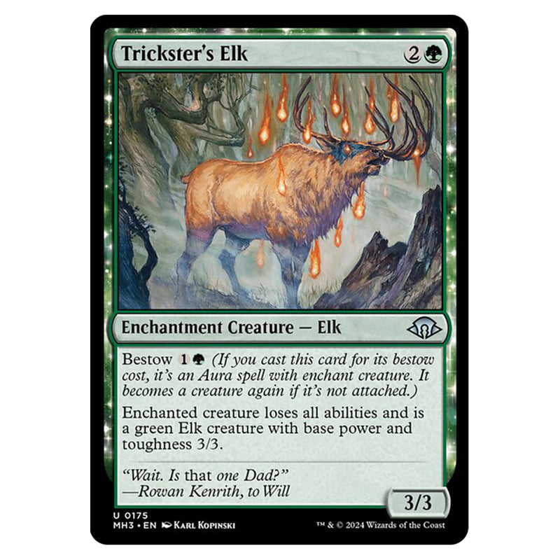 Magic The Gathering - Modern Horizons 3 - Trickster's Elk - 0175 Magic The Gathering - Modern Horizons 3 - Trickster's Elk - 0175