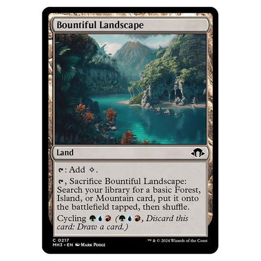 Magic The Gathering - Modern Horizons 3 - Bountiful Landscape - 0217