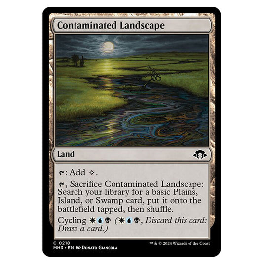 Magic The Gathering - Modern Horizons 3 - Contaminated Landscape - 0218