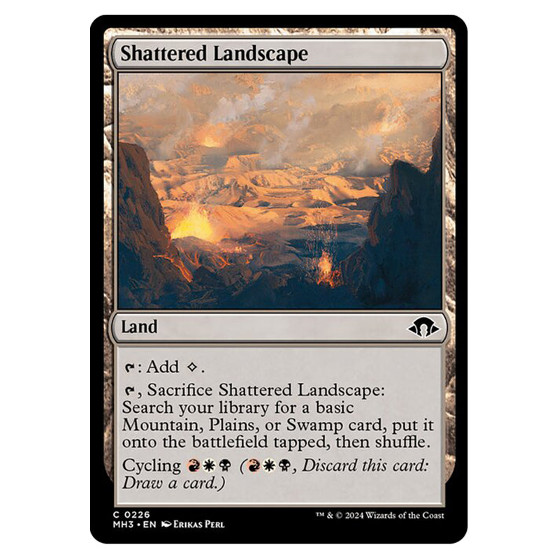 Magic The Gathering - Modern Horizons 3 - Shattered Landscape - 0226 Magic The Gathering - Modern Horizons 3 - Shattered Landscape - 0226