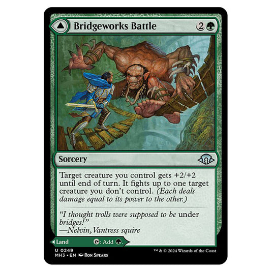 Magic The Gathering - Modern Horizons 3 - Bridgeworks Battle // Tanglespan Bridgeworks - 0249