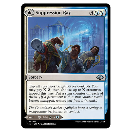 Magic The Gathering - Modern Horizons 3 - Suppression Ray // Orderly Plaza - 0260