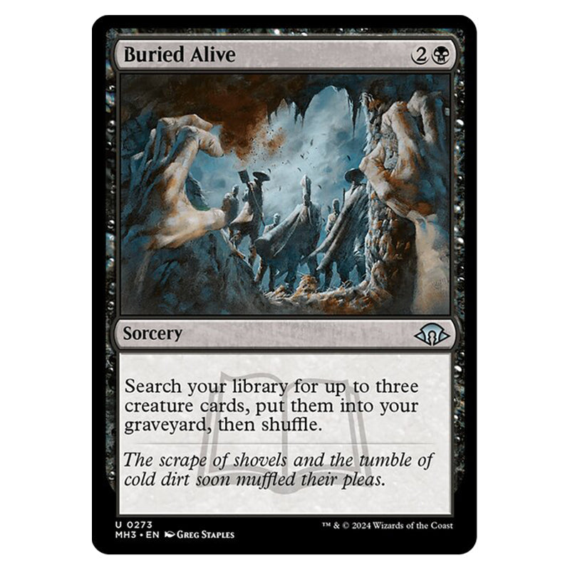Magic The Gathering - Modern Horizons 3 - Buried Alive - 0273 Magic The Gathering - Modern Horizons 3 - Buried Alive - 0273