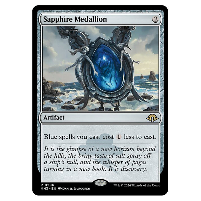 Magic The Gathering - Modern Horizons 3 - Sapphire Medallion - 0296 Magic The Gathering - Modern Horizons 3 - Sapphire Medallion - 0296