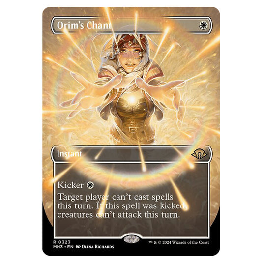 Magic The Gathering - Modern Horizons 3 - Orim's Chant - 0323