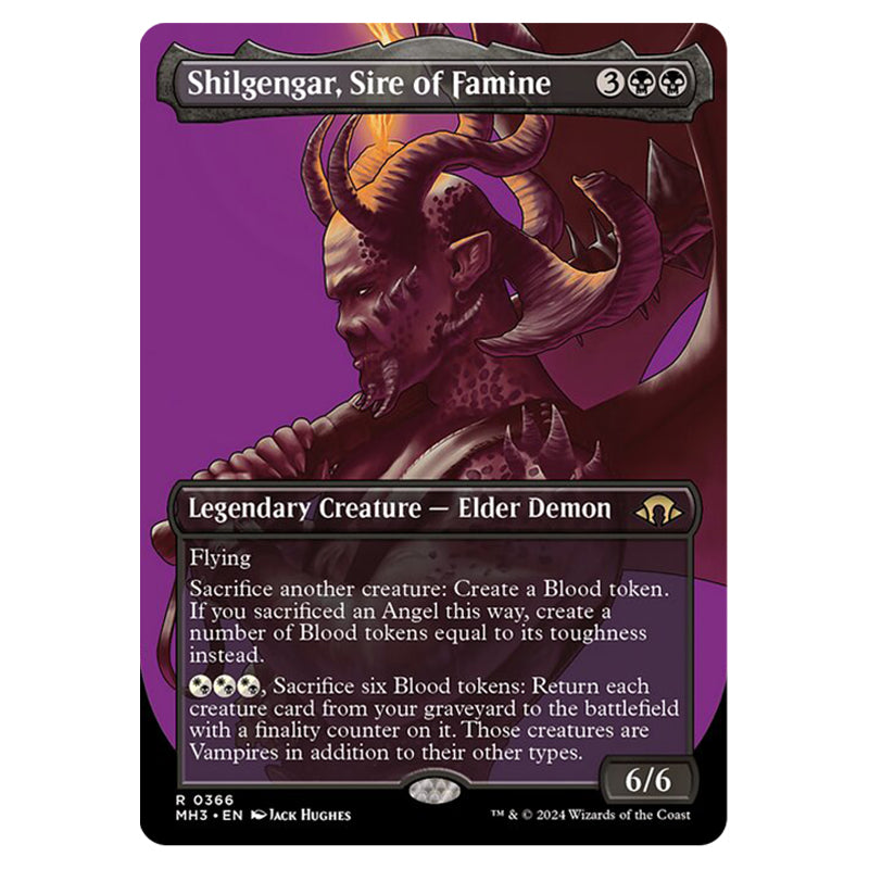 Magic The Gathering - Modern Horizons 3 - Shilgengar, Sire of Famine - Magic The Gathering - Modern Horizons 3 - Shilgengar, Sire of Famine -