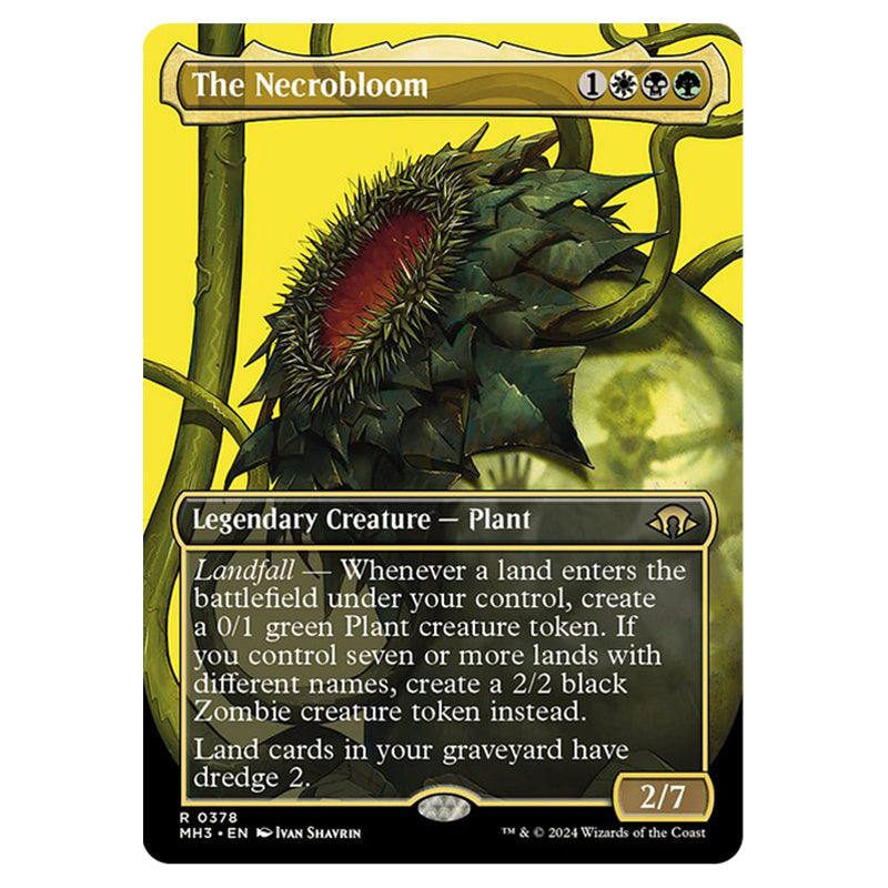 Magic The Gathering - Modern Horizons 3 - The Necrobloom - 0378 Magic The Gathering - Modern Horizons 3 - The Necrobloom - 0378