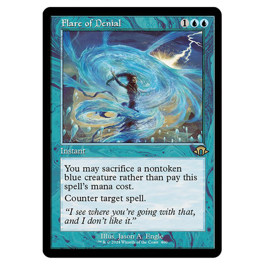 Magic The Gathering - Modern Horizons 3 - Flare of Denial ('97 Classic Print) - 0400
