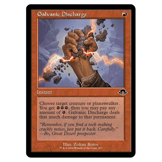 Magic The Gathering - Modern Horizons 3 - Galvanic Discharge ('97 Classic Print) - 0417