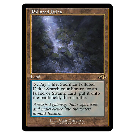 Magic The Gathering - Modern Horizons 3 - Polluted Delta ('97 Classic Print) - 0438