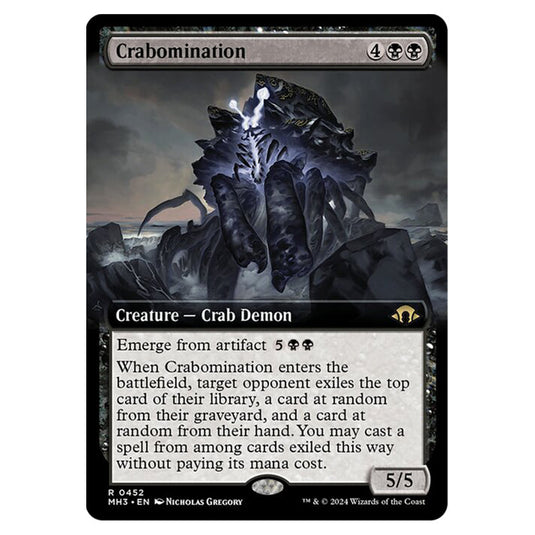 Magic The Gathering - Modern Horizons 3 - Crabomination (Extended Art) - 0452