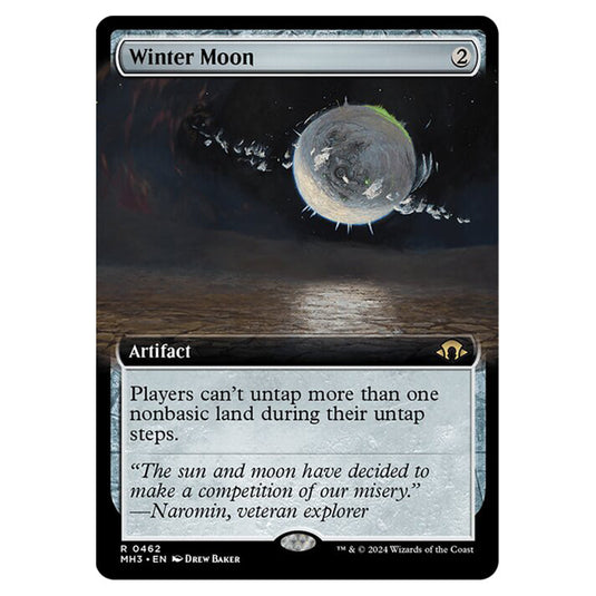Magic The Gathering - Modern Horizons 3 - Winter Moon (Extended Art) - 0462