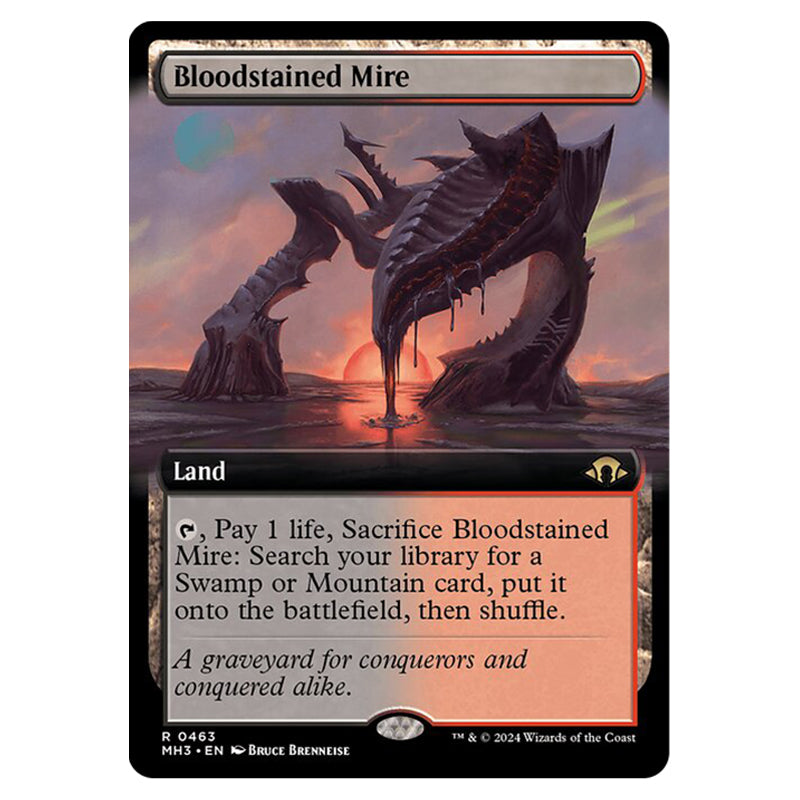red search cards mtg Magic The Gathering - Modern Horizons 3 - Bloodstained Mire