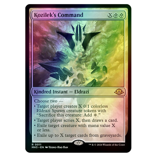 Magic The Gathering - Modern Horizons 3 - Kozilek's Command - 0011 (Foil)