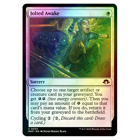 Magic The Gathering - Modern Horizons 3 - Jolted Awake - 0033 (Foil)