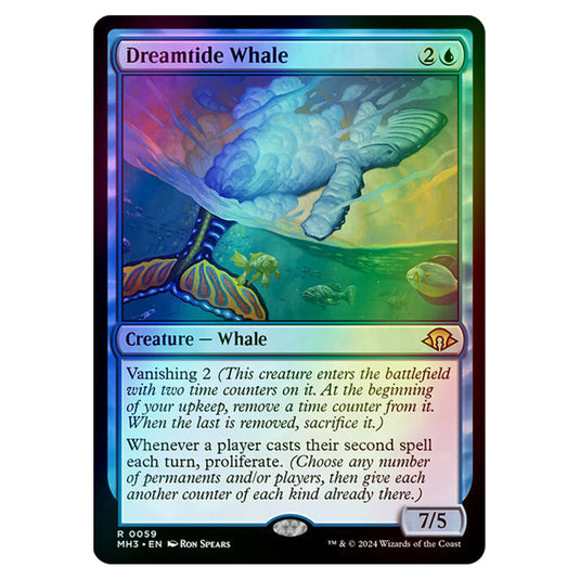 Magic The Gathering - Modern Horizons 3 - Dreamtide Whale - 0059 (Foil)