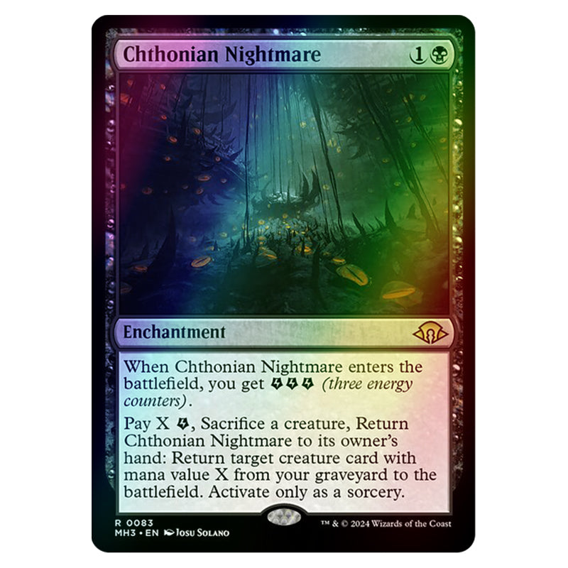 Magic The Gathering - Modern Horizons 3 - Chthonian Nightmare - 0083 ( Magic The Gathering - Modern Horizons 3 - Chthonian Nightmare - 0083 (