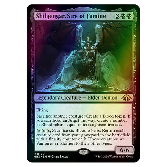 Magic The Gathering - Modern Horizons 3 - Shilgengar, Sire of Famine - 0109 (Foil)