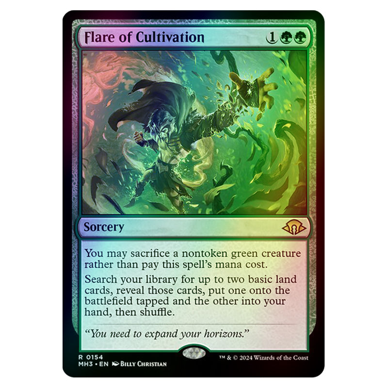 mtg cards like relentless rats Magic The Gathering - Modern Horizons 3 - Flare of Cultivation