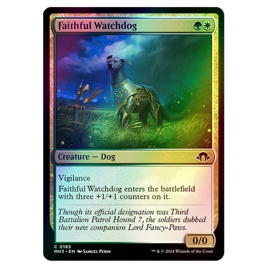 Magic The Gathering - Modern Horizons 3 - Faithful Watchdog - 0185 (Foil)