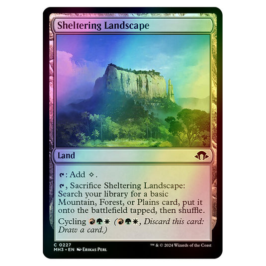 Magic The Gathering - Modern Horizons 3 - Sheltering Landscape - 0227 (Foil)