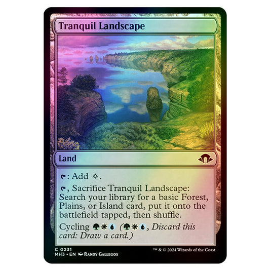 Magic The Gathering - Modern Horizons 3 - Tranquil Landscape - 0231 (Foil)