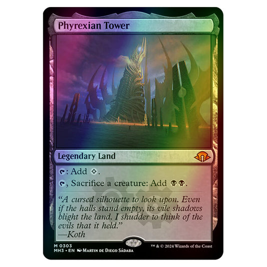 Magic The Gathering - Modern Horizons 3 - Phyrexian Tower - 0303 (Foil)