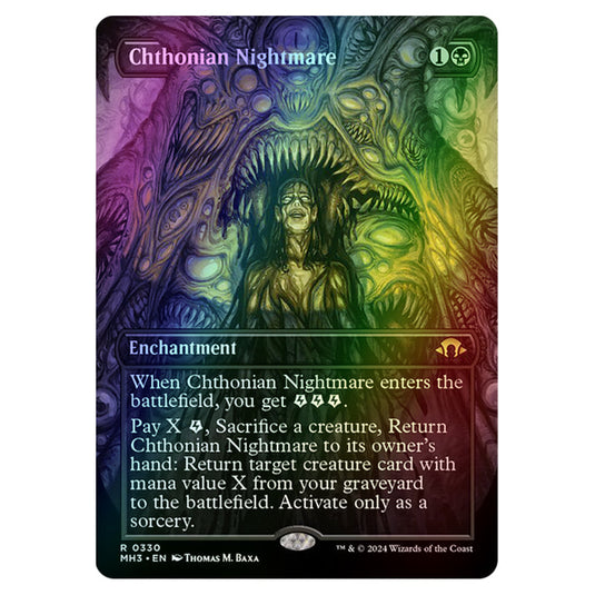 Magic The Gathering - Modern Horizons 3 - Chthonian Nightmare - 0330 (Foil)