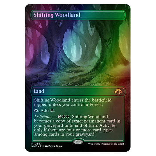 Magic The Gathering - Modern Horizons 3 - Shifting Woodland - 0357 (Foil)