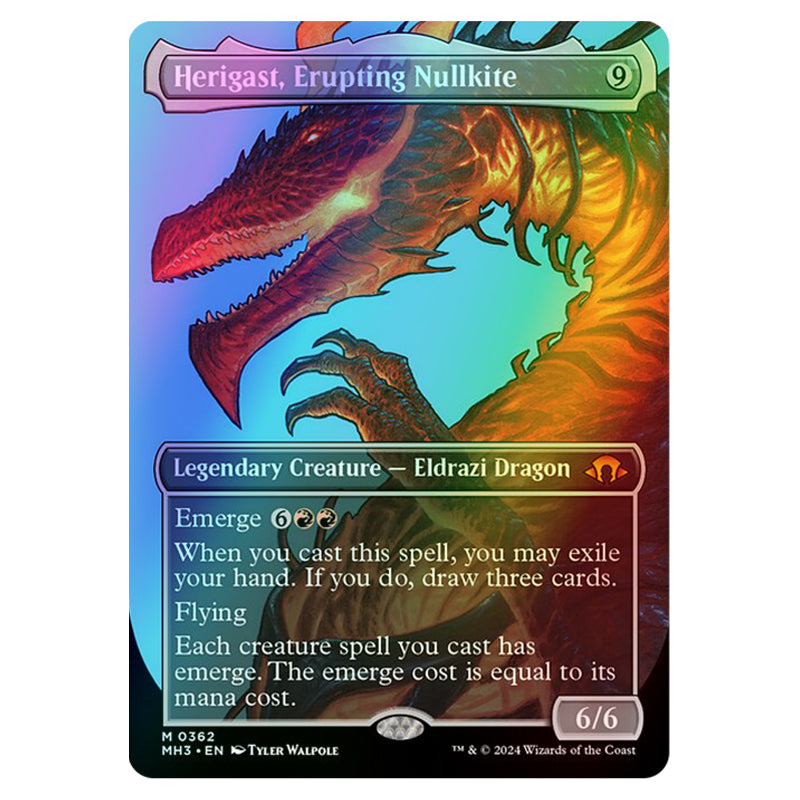 Magic The Gathering - Modern Horizons 3 - Herigast, Erupting Nullkite Magic The Gathering - Modern Horizons 3 - Herigast, Erupting Nullkite