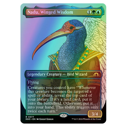Magic The Gathering - Modern Horizons 3 - Nadu, Winged Wisdom - 0377 (Foil)