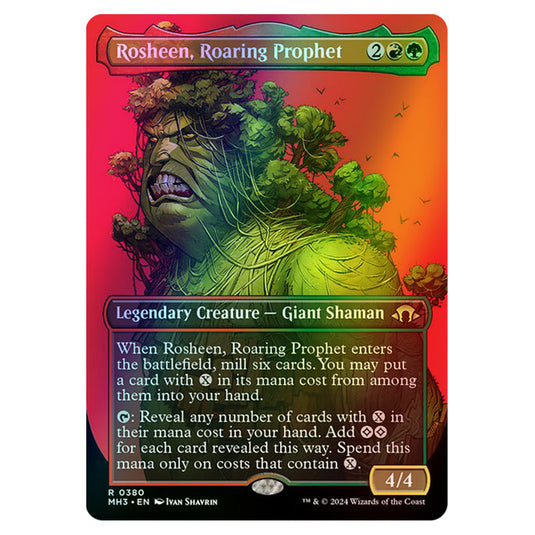 Magic The Gathering - Modern Horizons 3 - Rosheen, Roaring Prophet - 0380 (Foil)
