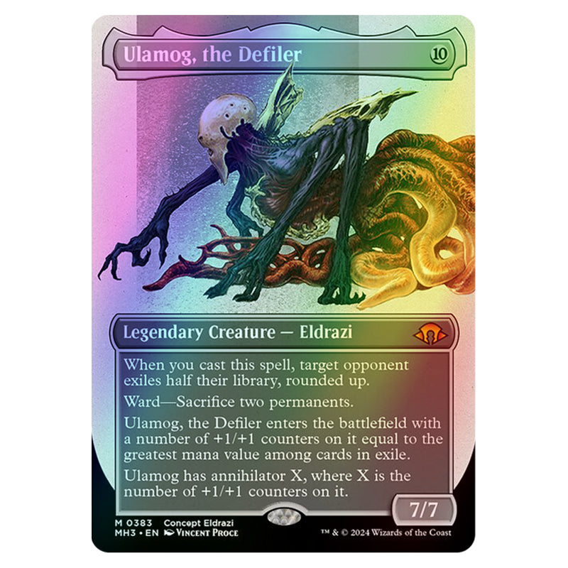 Magic The Gathering - Modern Horizons 3 - Ulamog, the Defiler - 0383 ( Magic The Gathering - Modern Horizons 3 - Ulamog, the Defiler - 0383 (