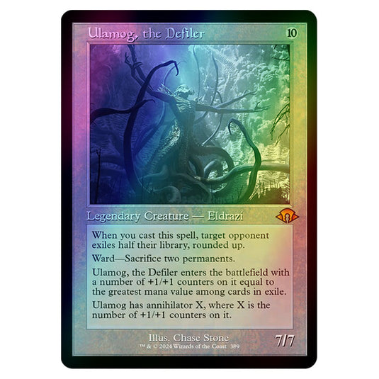 Magic The Gathering - Modern Horizons 3 - Ulamog, the Defiler ('97 Classic Print) - 0389 (Foil)