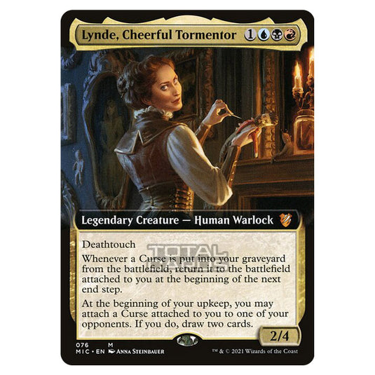 Magic The Gathering - Innistrad - Midnight Hunt - Commander - Lynde, Cheerful Tormentor - 76/38