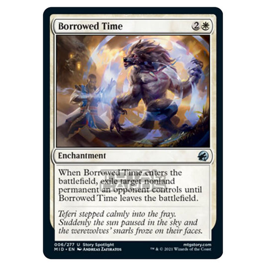 Magic The Gathering - Innistrad - Midnight Hunt - Borrowed Time - 6/277
