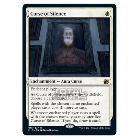 Magic The Gathering - Innistrad - Midnight Hunt - Curse of Silence - 15/277