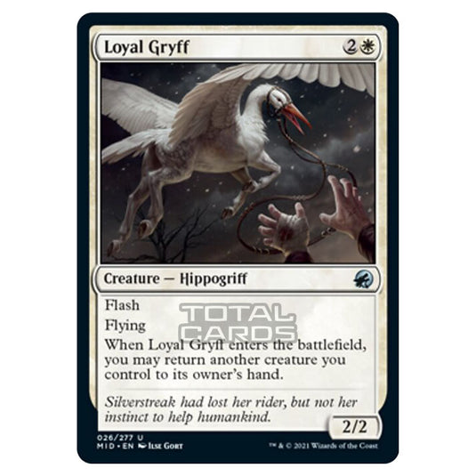 Magic The Gathering - Innistrad - Midnight Hunt - Loyal Gryff - 26/277
