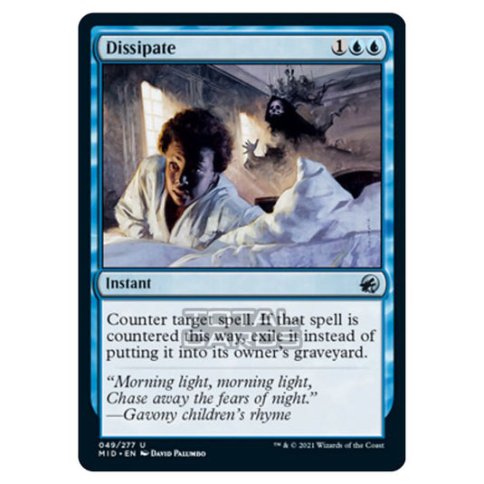 Magic The Gathering - Innistrad - Midnight Hunt - Dissipate - 49/277