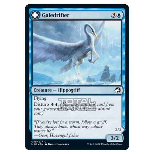 Magic The Gathering - Innistrad - Midnight Hunt - Galedrifter // Waildrifter - 55/277