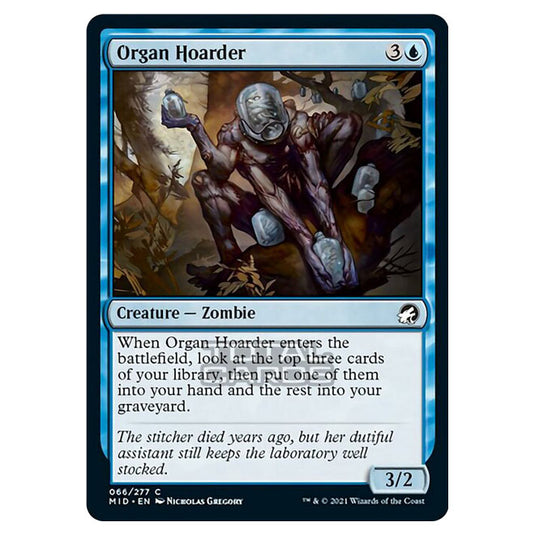 Magic The Gathering - Innistrad - Midnight Hunt - Organ Hoarder - 66/277