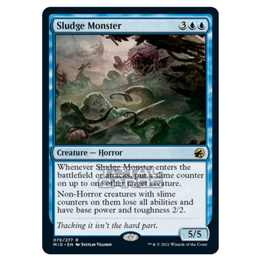 Magic The Gathering - Innistrad - Midnight Hunt - Sludge Monster - 76/277