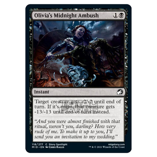 Magic The Gathering - Innistrad - Midnight Hunt - Olivia's Midnight Ambush - 118/277