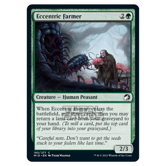 Magic The Gathering - Innistrad - Midnight Hunt - Eccentric Farmer - 185/277