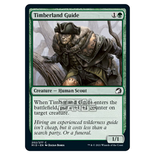 Magic The Gathering - Innistrad - Midnight Hunt - Timberland Guide - 202/277